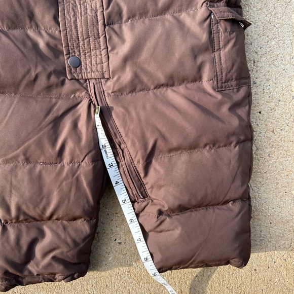 GAP Baby Snowsuit Size 6-12 Months Brown Warmth Fall Winter - Picture 6 of 9
